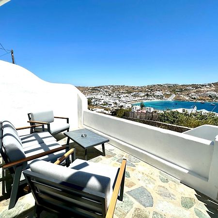 Vila Modern Cycladic Sea View House Ornos  Exteriér fotografie