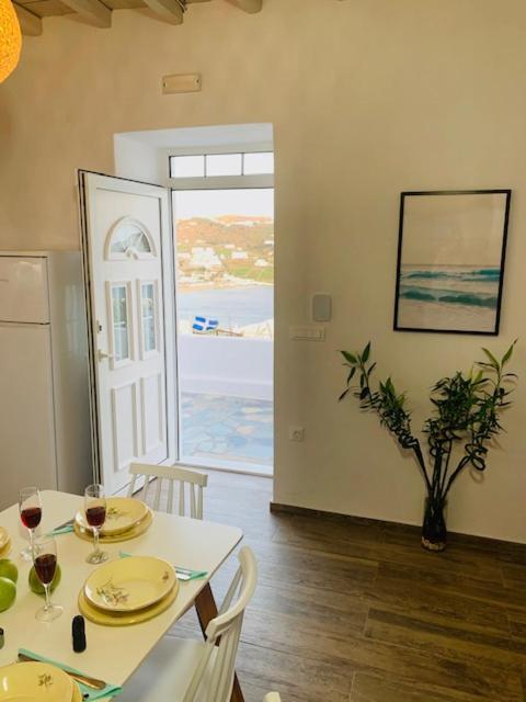 Vila Modern Cycladic Sea View House Ornos  Exteriér fotografie