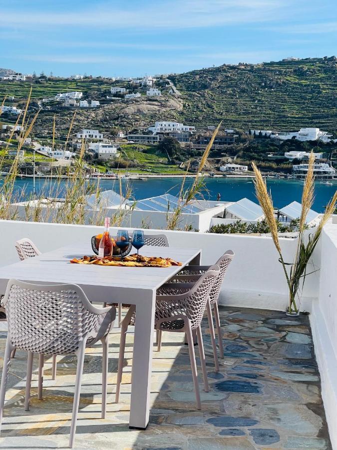 Vila Modern Cycladic Sea View House Ornos  Exteriér fotografie