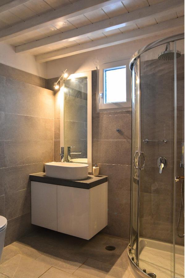 Vila Modern Cycladic Sea View House Ornos  Exteriér fotografie