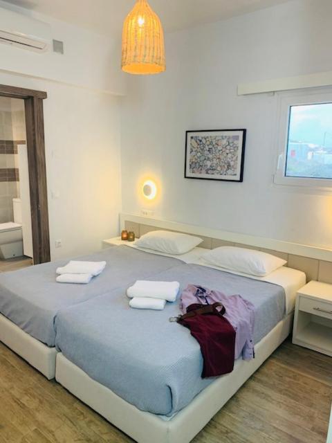 Vila Modern Cycladic Sea View House Ornos  Exteriér fotografie