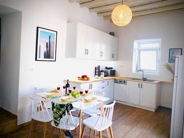 Vila Modern Cycladic Sea View House Ornos  Exteriér fotografie