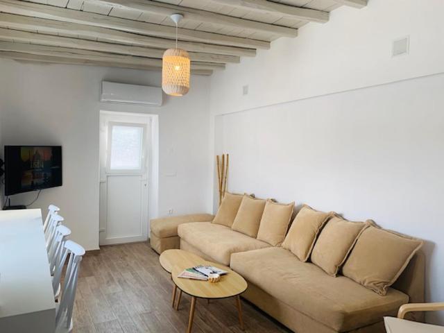 Vila Modern Cycladic Sea View House Ornos  Exteriér fotografie