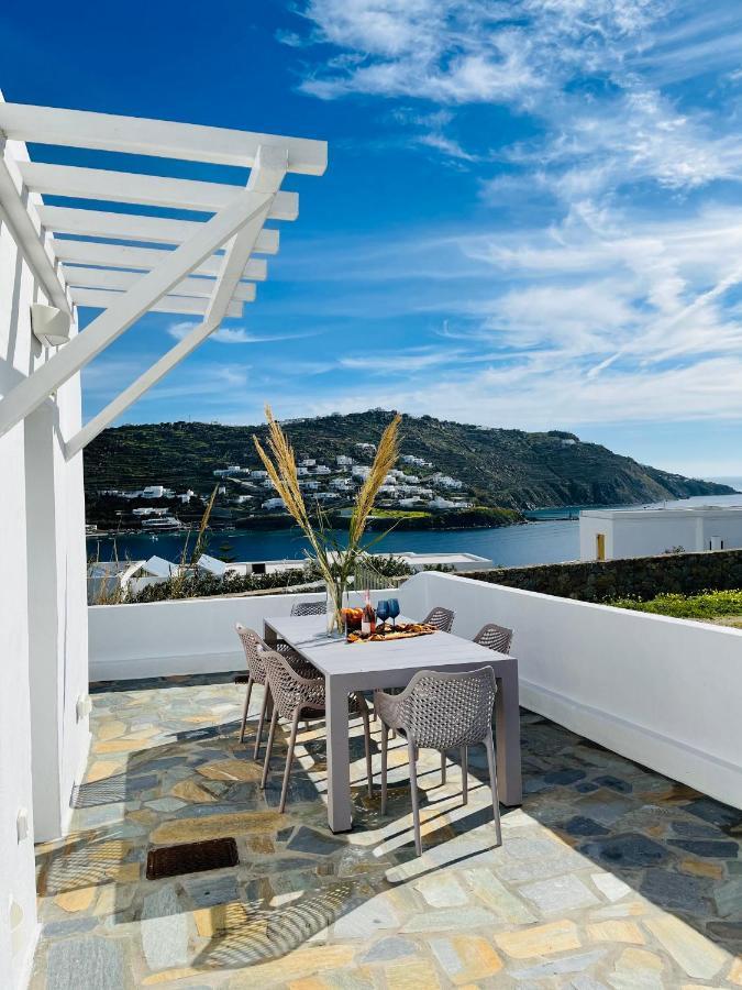 Vila Modern Cycladic Sea View House Ornos  Exteriér fotografie