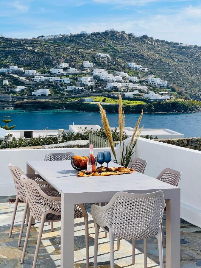 Vila Modern Cycladic Sea View House Ornos  Exteriér fotografie