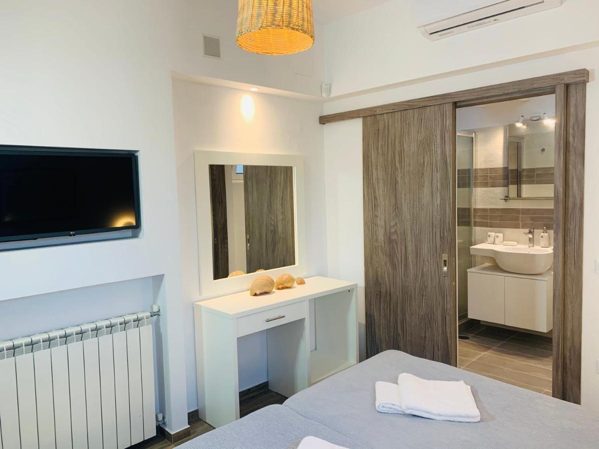 Vila Modern Cycladic Sea View House Ornos  Exteriér fotografie