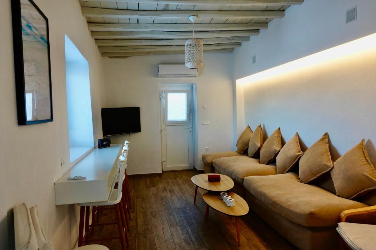 Vila Modern Cycladic Sea View House Ornos  Exteriér fotografie