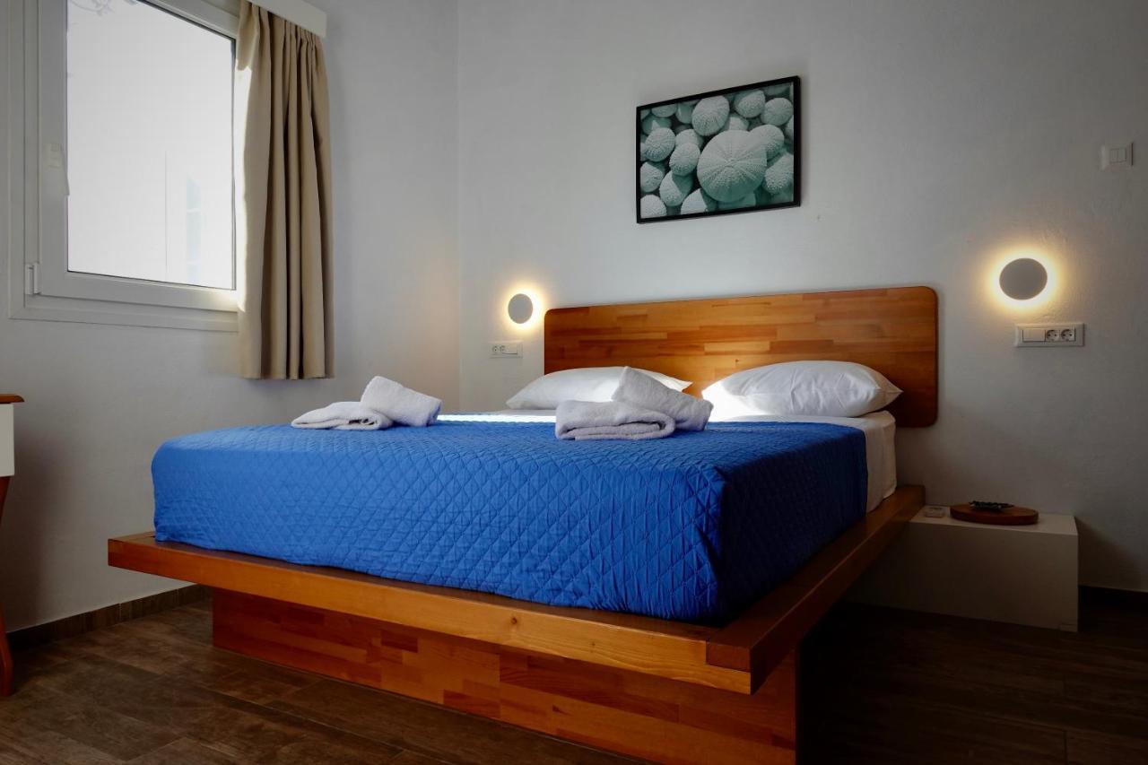 Vila Modern Cycladic Sea View House Ornos  Exteriér fotografie